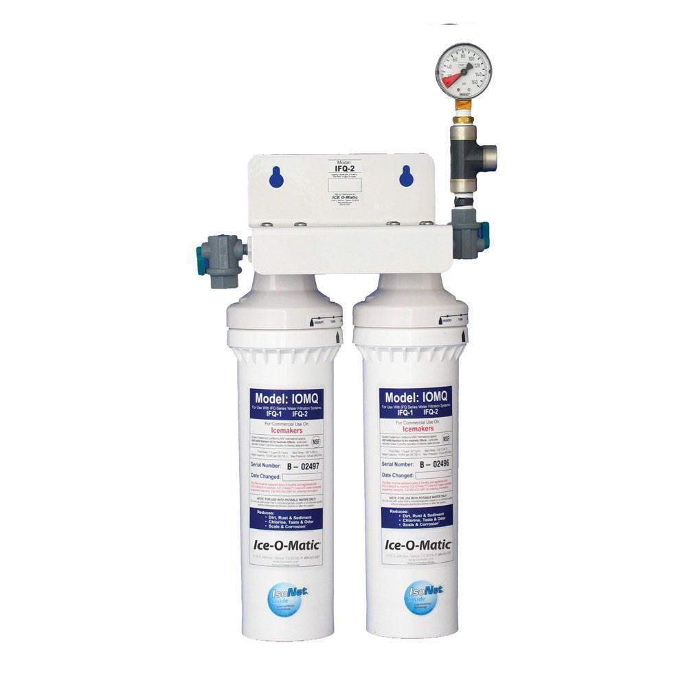 ICE-O-Matic - IFQ2 Water Filter Manifold For ice makers producing over to 1000 Ibs.